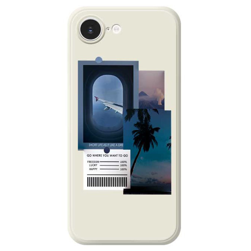 Funda iPhone 17E / 16E Ilustración Paisaje