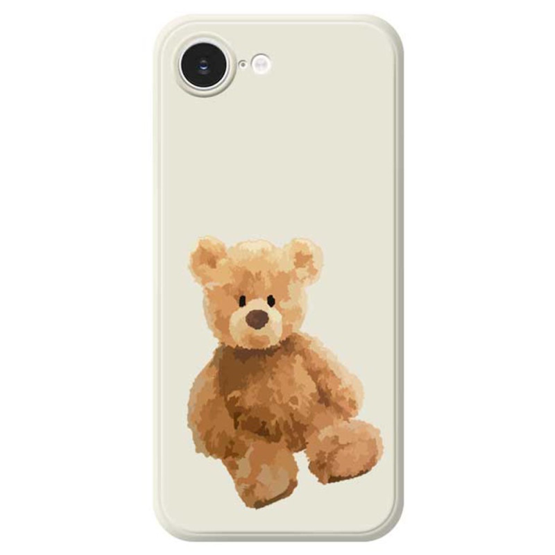Funda para iPhone 17E / 16E Straight Edge Teddy Bear