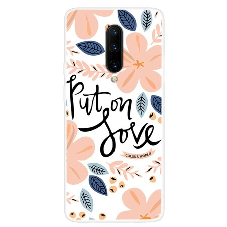 Funda para el OnePlus 7 Pro puesta en el amor