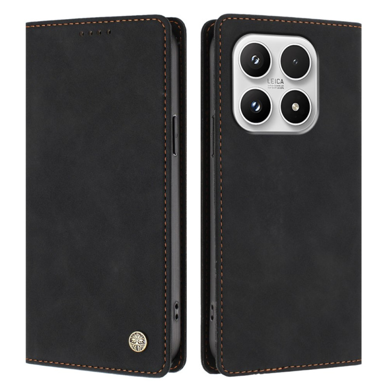 Xiaomi 17 Funda Cartera Efecto Gamuza (Protección RFID)