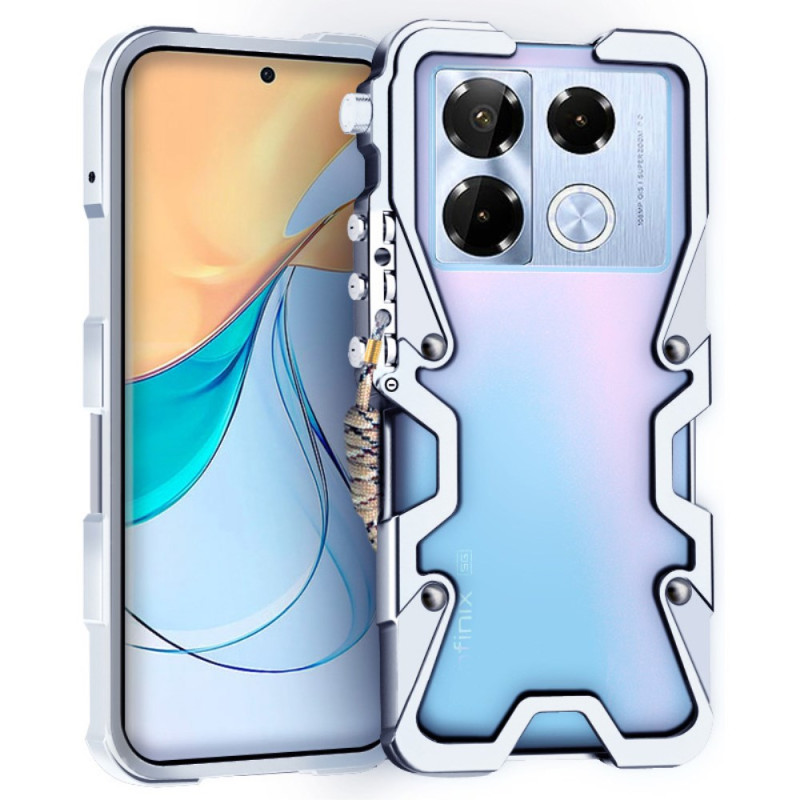 Diseño de la funda del Infinix Note 40 Pro Plus Brazo mecánico y disipación térmica
