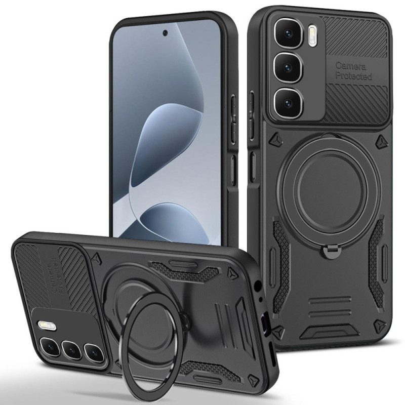 Infinix 60 5G / Hot 60i 4G Funda magnética antichoque con soporte