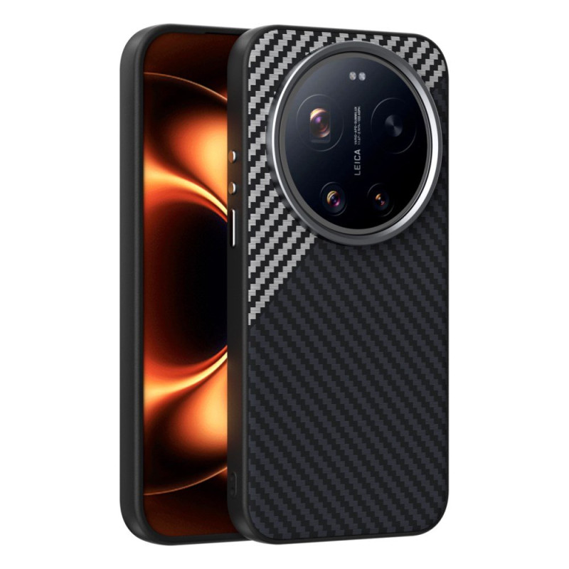 Funda magnética de fibra de carbono ABEEL para Xiaomi 17 Ultra Magnetic