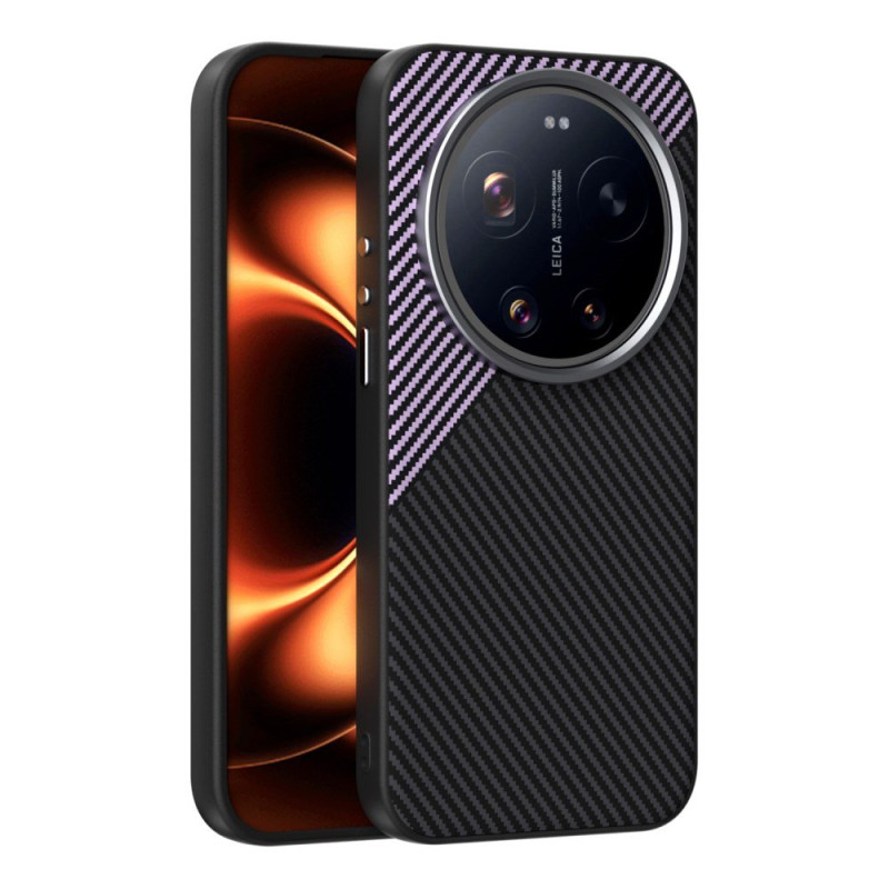 Xiaomi 17 Ultra 5G Funda Magnética Fibra de Carbono Textura