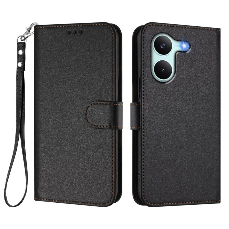 Poco X8 Pro Funda de Piel Simulada con Colgante