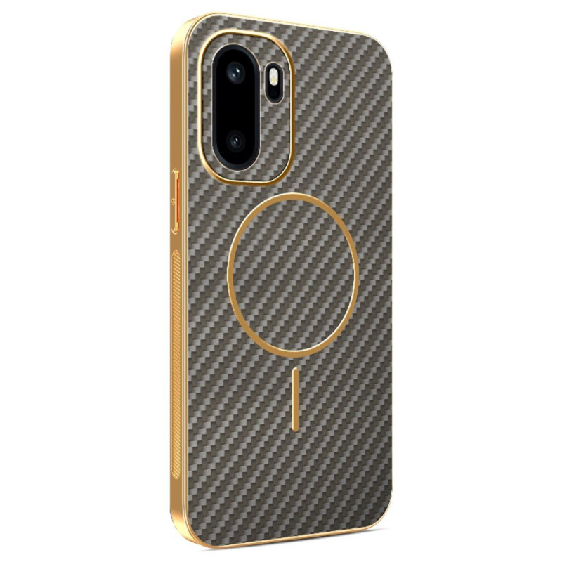 Funda OnePlus 15R con textura de fibra de carbono
