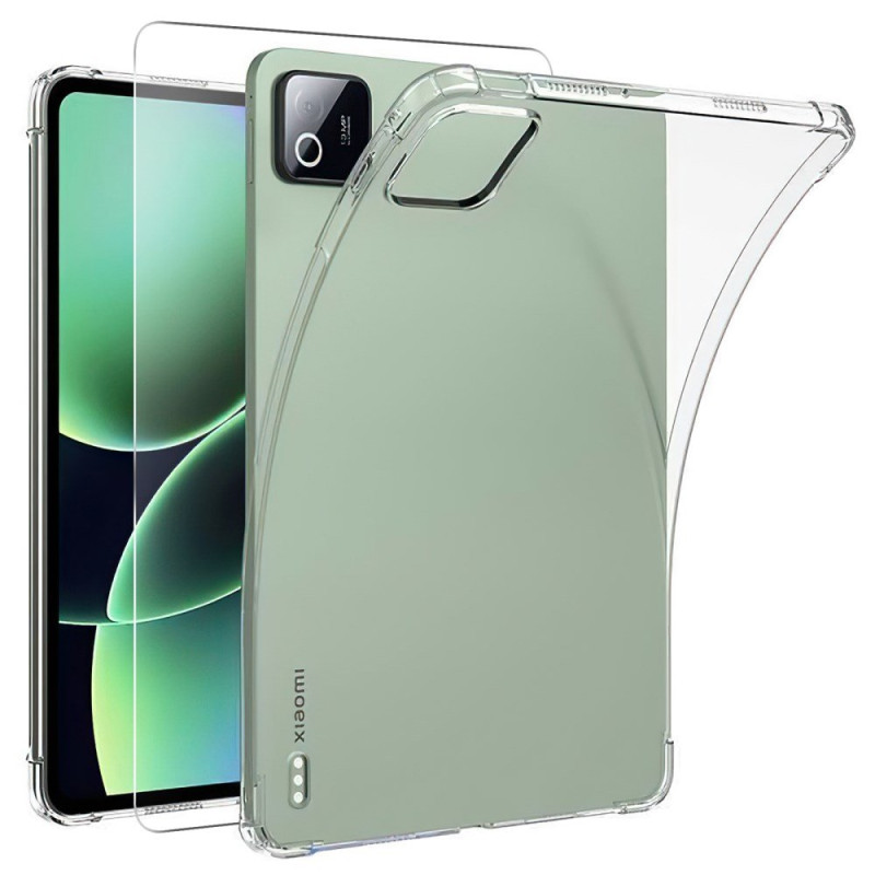 Xiaomi Pad 8 / 8 Pro Funda Transparente con Protector de Pantalla