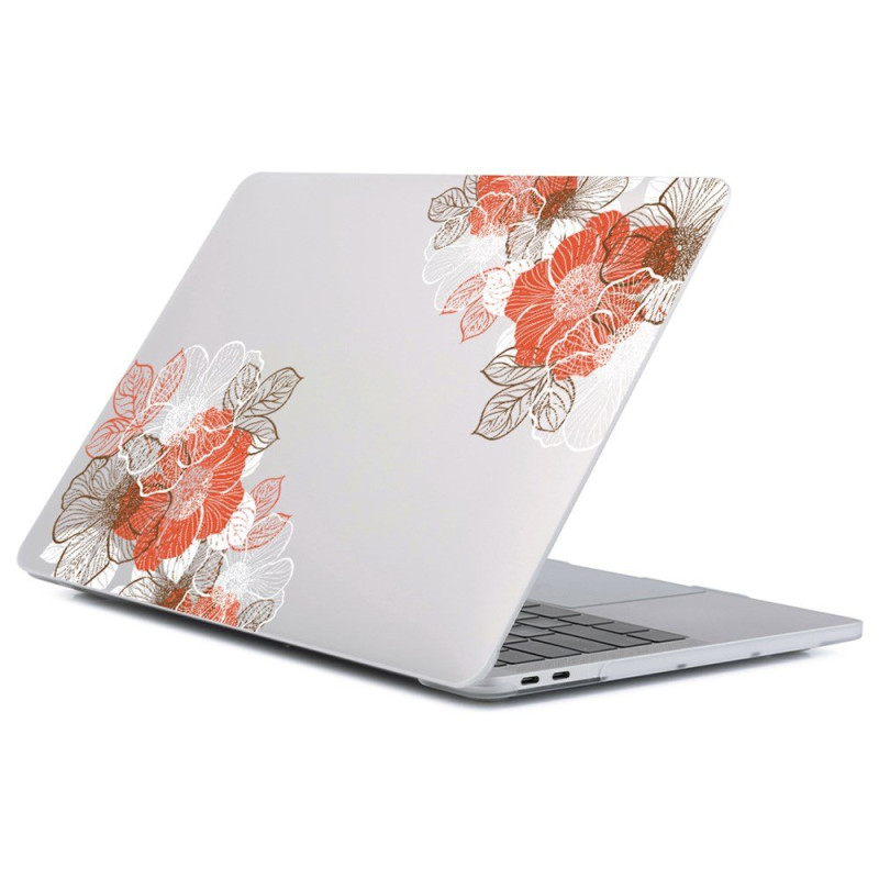 Funda para MacBook Air 13'' (2026) / (2025) / (2024) / (2022) Floral Rojo