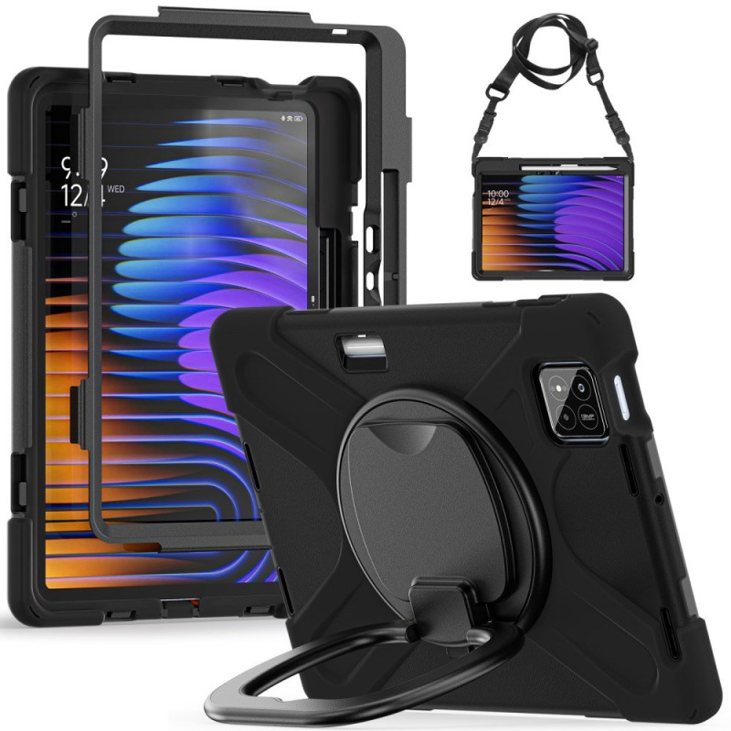 Xiaomi Pad 8 / 8 Pro / 7 / 7 Pro Funda ultra resistente con soporte y colgante para el hombro