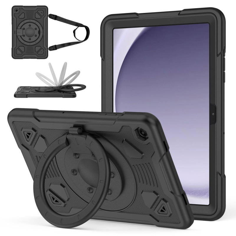 Funda ultrarresistente Samsung Galaxy Tab A11 / Tab A9 con diseño Planet y colgante para el hombro