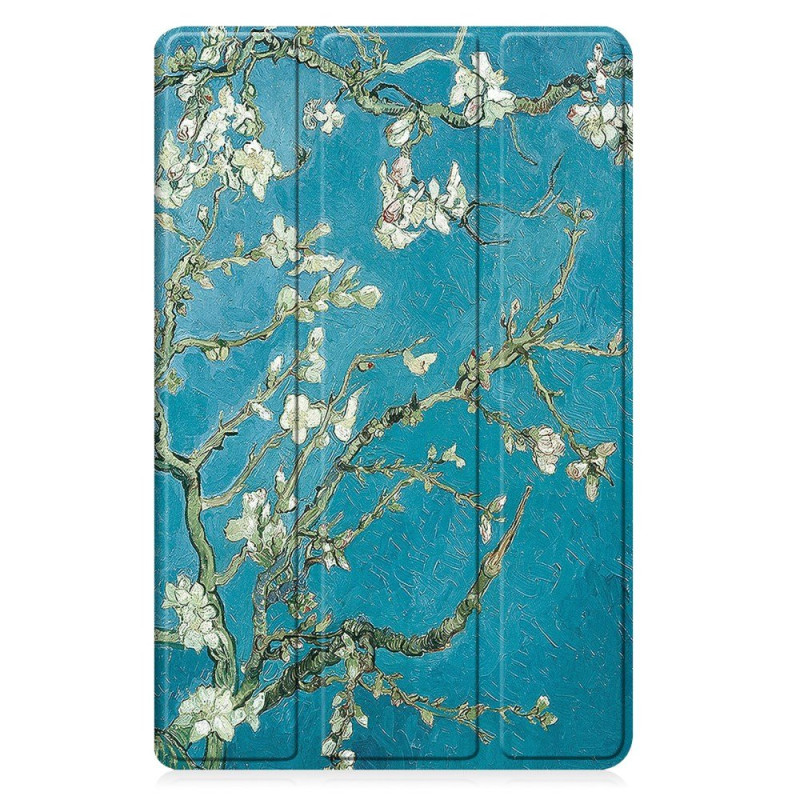 Funda inteligente Samsung Galaxy Tab A11 Plus / A9 Plus Flor de albaricoque
