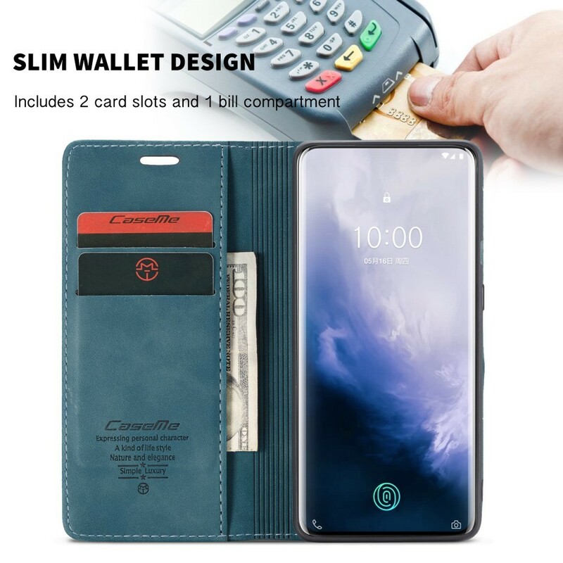 Flip Cover OnePLus 7 Pro CASEME Leatherette