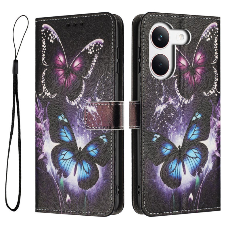 Poco X8 Pro 5G Funda Dos Mariposas