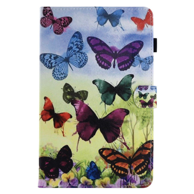 Funda Samsung Galaxy Tab A 10.1 (2016) Mariposas de colores