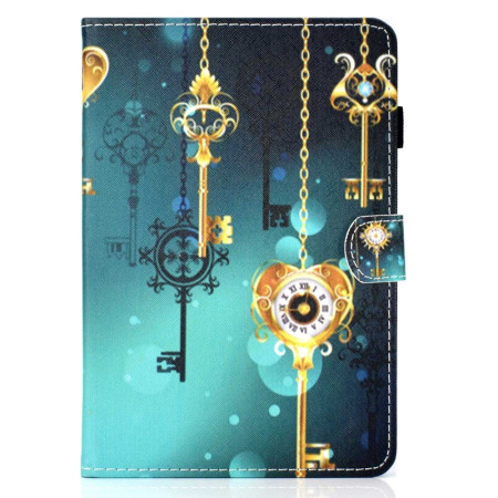 Funda con llave dorada...