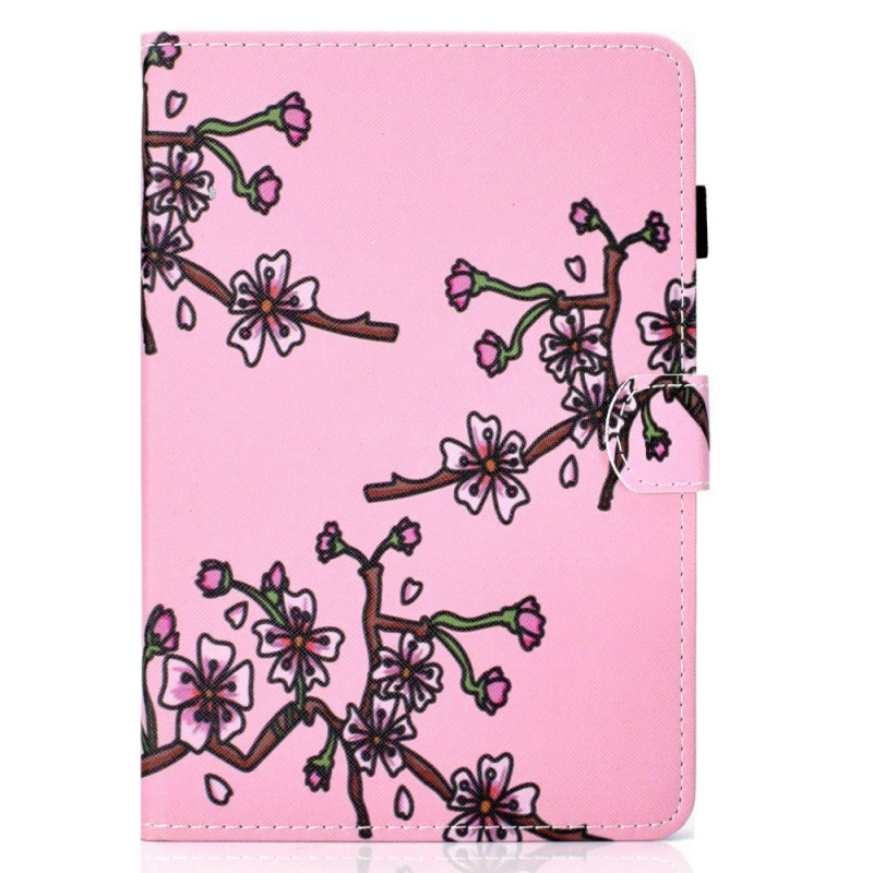 Samsung Galaxy Tab A 10.1 (2016) Funda Flores Rosa