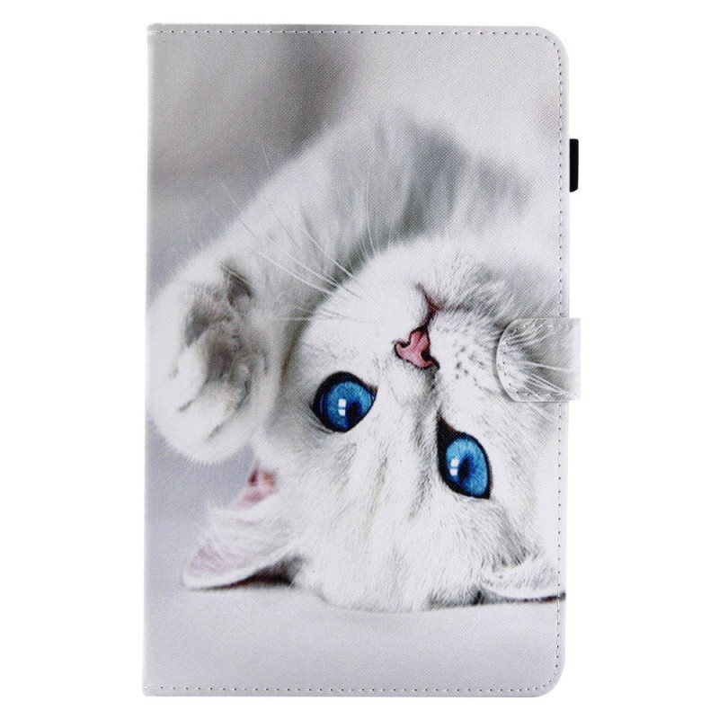 Samsung Galaxy Tab A 10.1 2016 Funda Gato Blanco