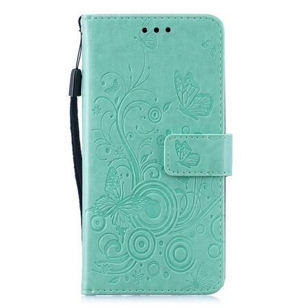 Funda Samsung Galaxy A40 Mariposas en Remolino