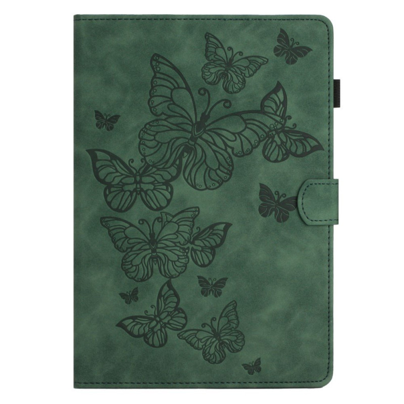 Funda Samsung Galaxy Tab A 10.1 (2016) Efecto Gamuza Mariposas