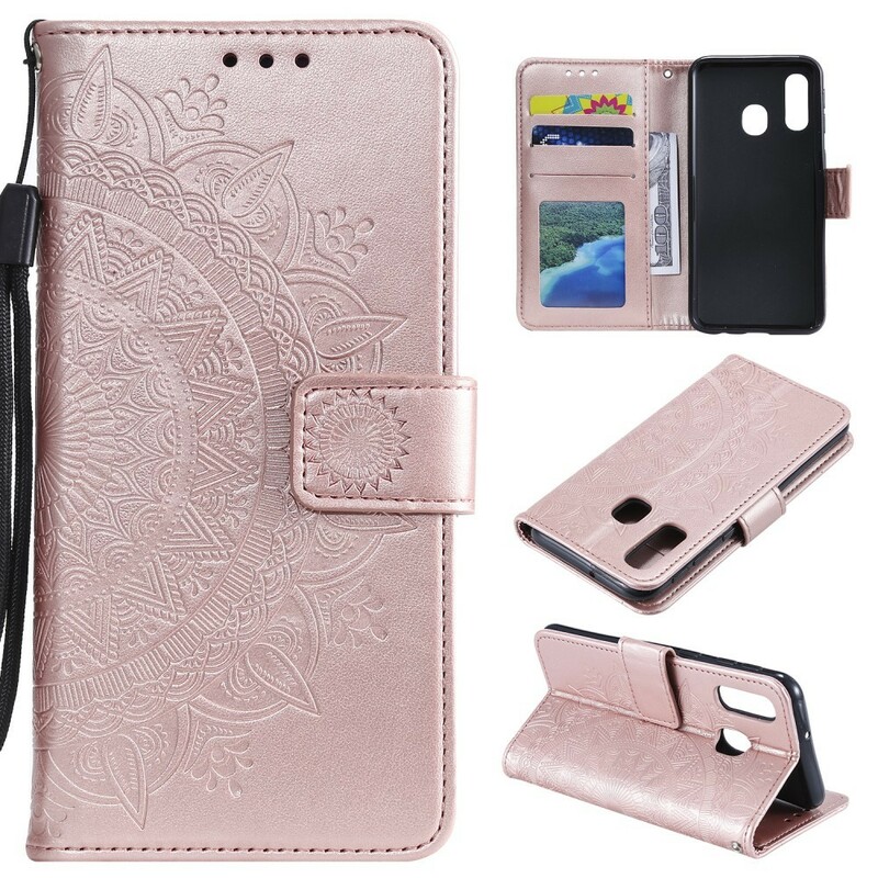 Funda Samsung Galaxy A40 Mandala Sun