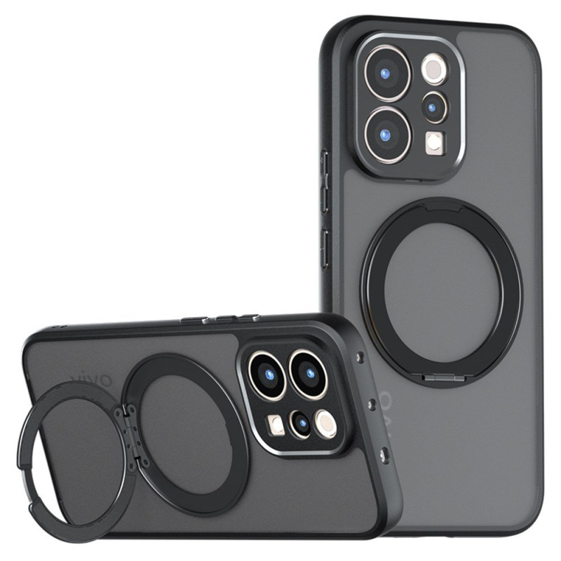 Funda magnética Honor 600 Lite con soporte giratorio de 360