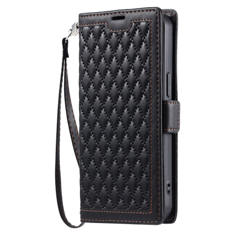 Honor 600 Lite Cartera acolchada con colgante de mano