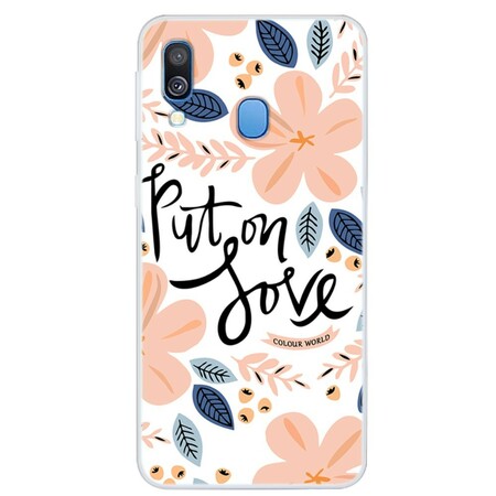 Funda Samsung Galaxy A40 Poner en el amor