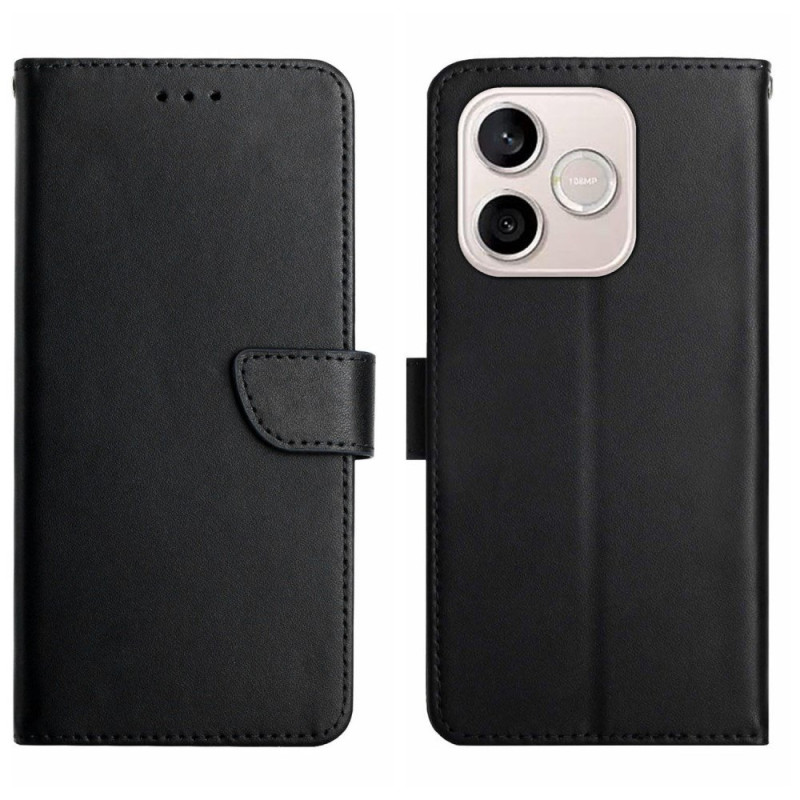 Honor 600 Lite Funda de piel napa