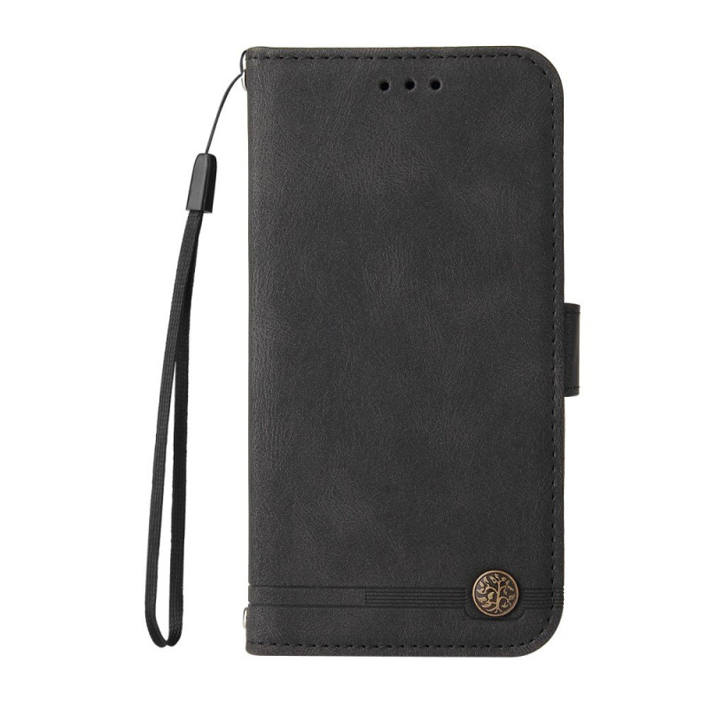 Honor 600 Lite Funda Cartera Remache