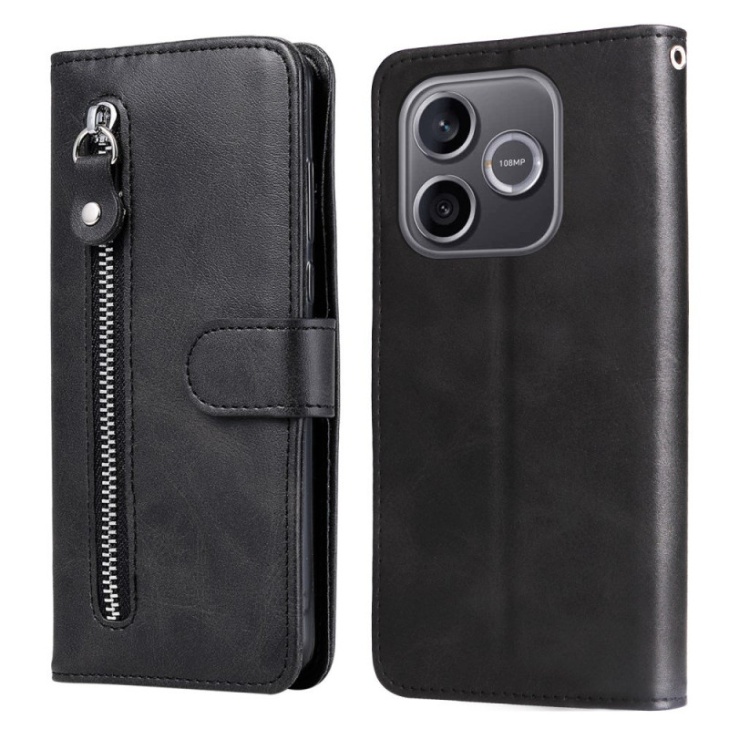 Funda de bolsillo con cremallera para Honor 600 Lite