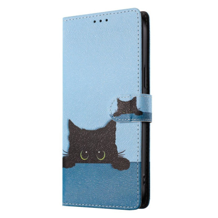 Honor 600 Lite Funda Black Cat