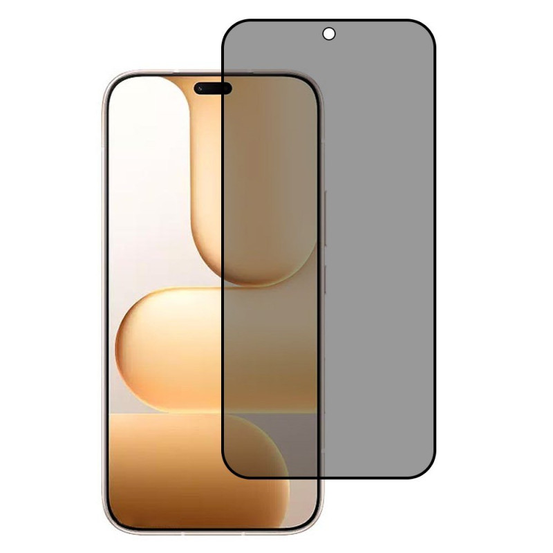 Protección de cristal templado anti-spion para la pantalla del Honor 600 Lite