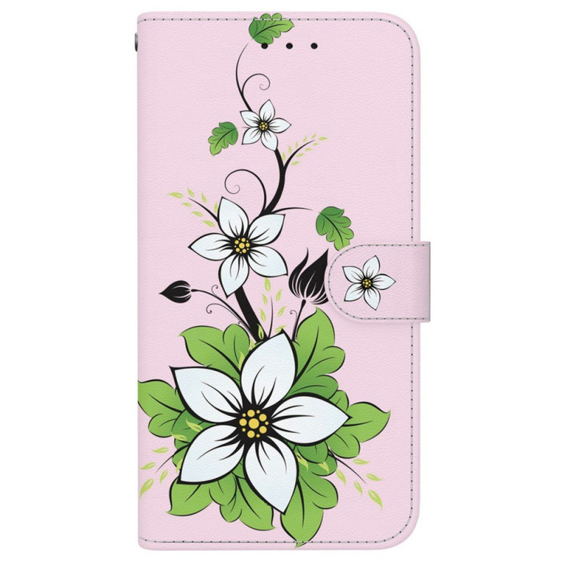 Funda Oppo A6 5G / A6X 5G / 4G Lily pattern