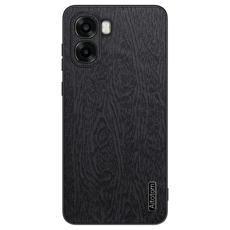 Oppo A6X 5G / 4G Funda Textura Madera