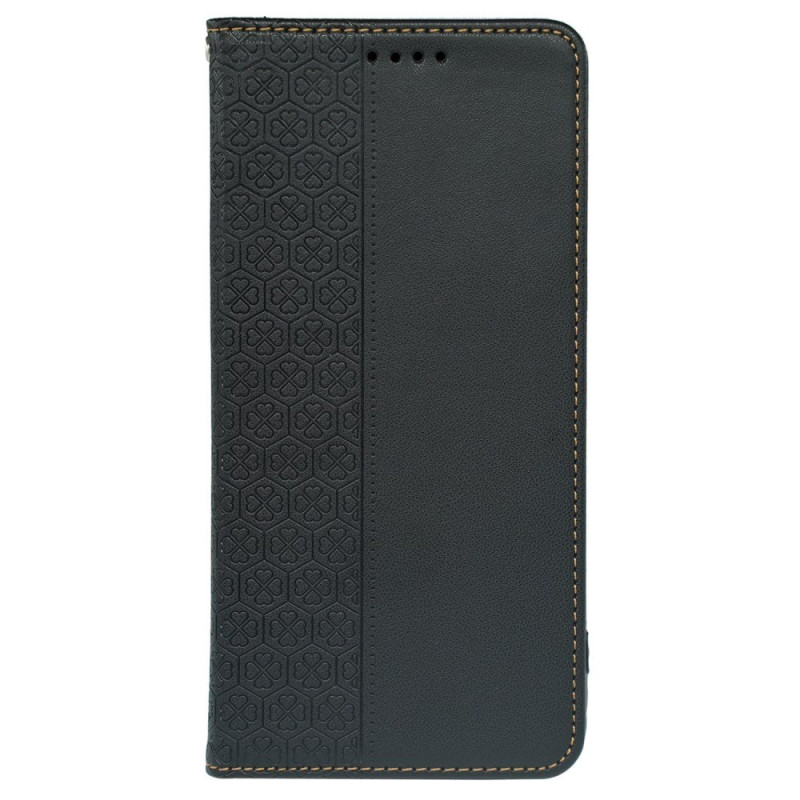 Flip Cover Motorola Edge 60 / 50 Neo Trébol de cuatro hojas