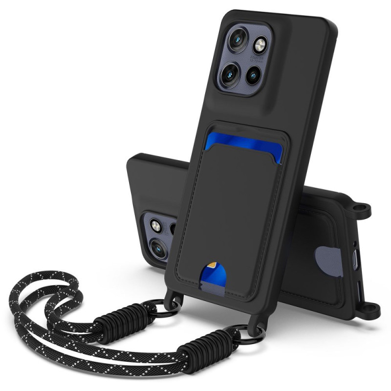 Funda con cable Motorola Edge 60 Neo / 50 Neo Card Funda