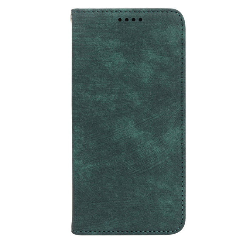 Flip Cover Motorola Edge 60 Neo / 50 Neo Vintage Efecto Gamuza