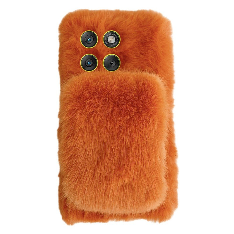 Funda de felpa Motorola Edge 70 con colgante de mano