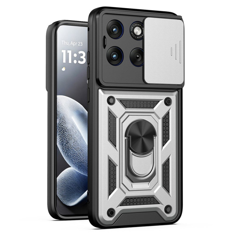 Motorola Edge 70 Fusion Tapa deslizante para cámara y soporte de pie