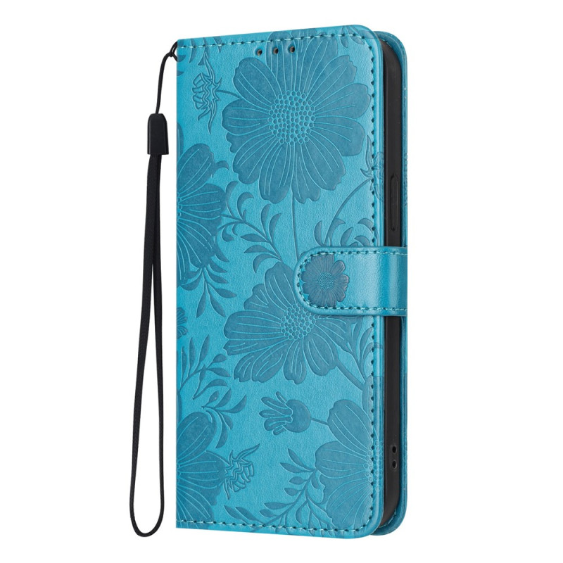 Moto G77 / G67 Funda Grabado Floral