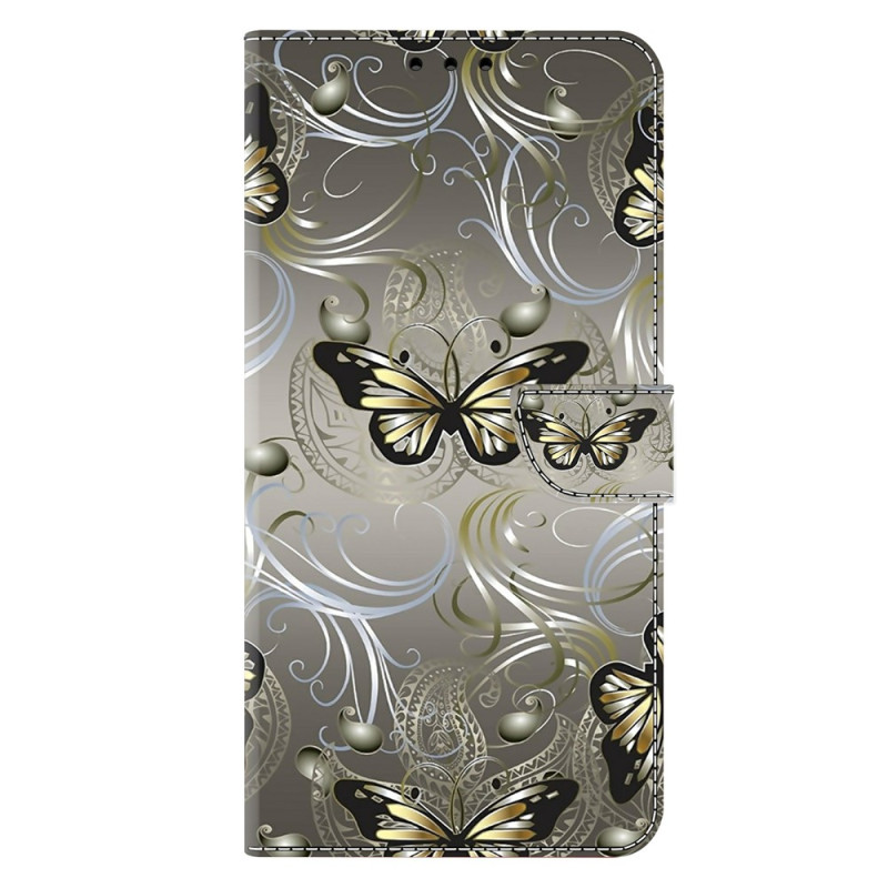 Funda metálica de mariposa para Moto G77 / G67