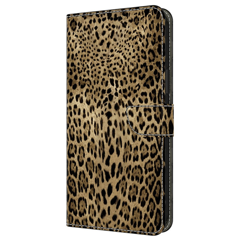 Funda con estampado de leopardo para Moto G77 / G67