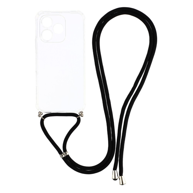 Honor 600 Lite Funda de cordón transparente