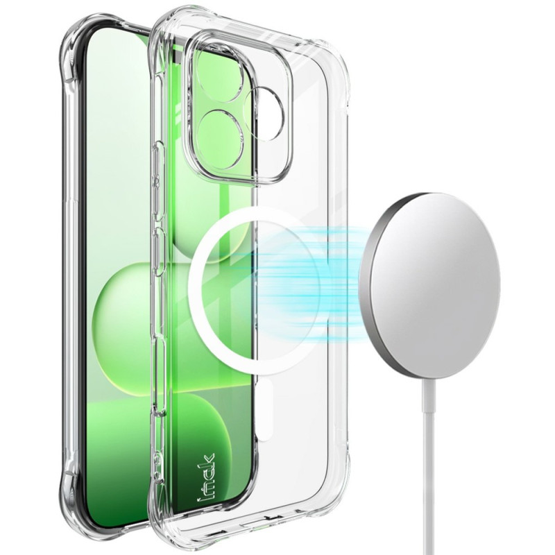 Honor 600 Lite Funda magnética transparente