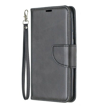 Funda Samsung Galaxy A40 solapa oblicua lisa