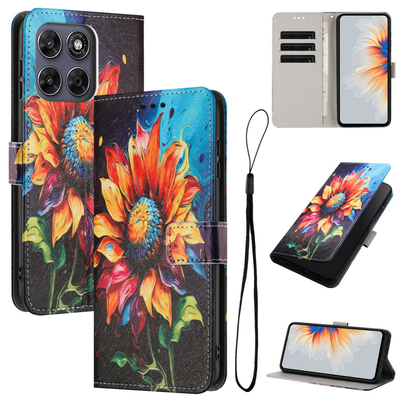 Funda girasol Moto G77 / G67