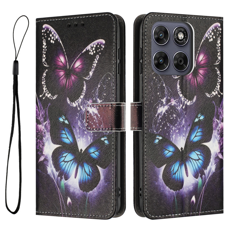 Moto G77 / G67 Funda Dos Mariposas