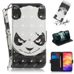 Funda con colgante Xiaomi Redmi Note 7 Angry Panda