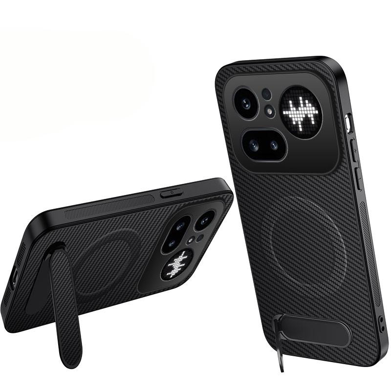 Soporte para funda de fibra de carbono Nothing Phone (4a) Pro