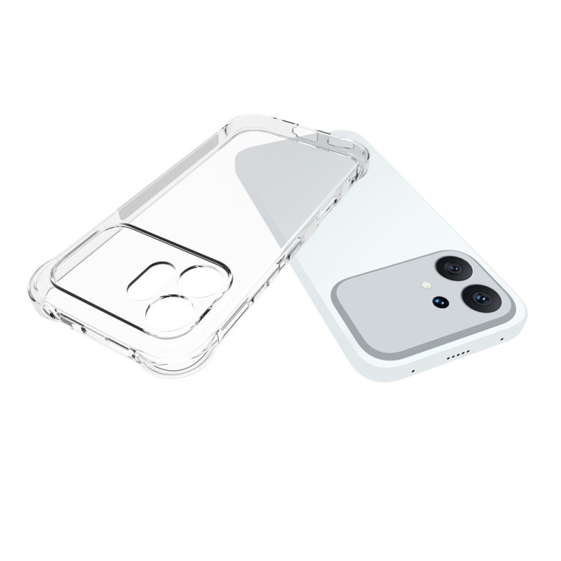 Honor 600 Funda transparente reforzada